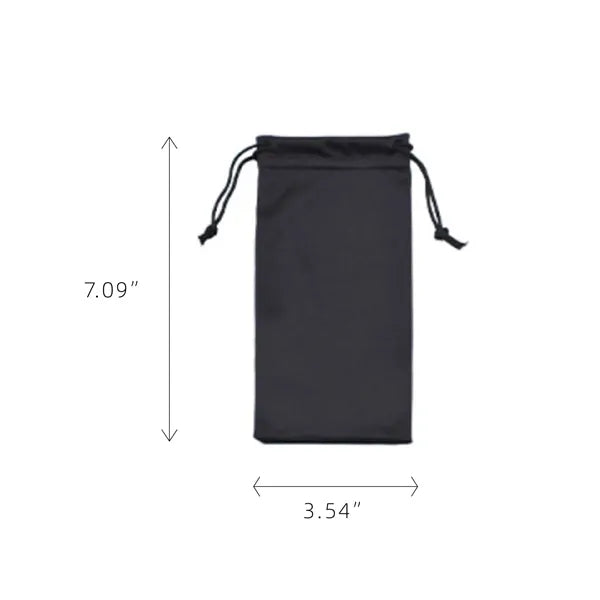 MOQ 20 pcs Drawstring Sunglass Pouch