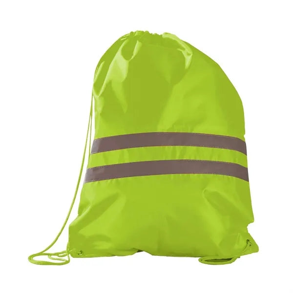 Reflective Drawstring Backpack