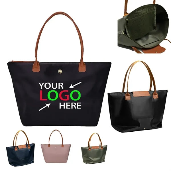 Foldable Shoulder Tote Bag for Women
