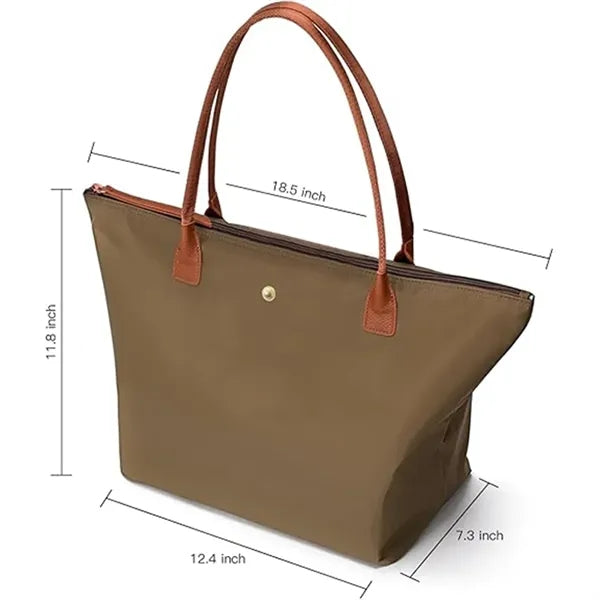 Foldable Shoulder Tote Bag for Women