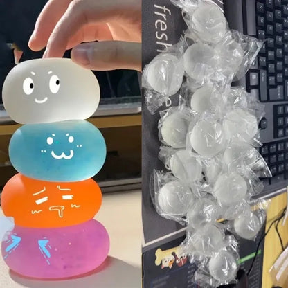 Plastic Stress Relief Balls Slow Rise Hand Exercise Toys