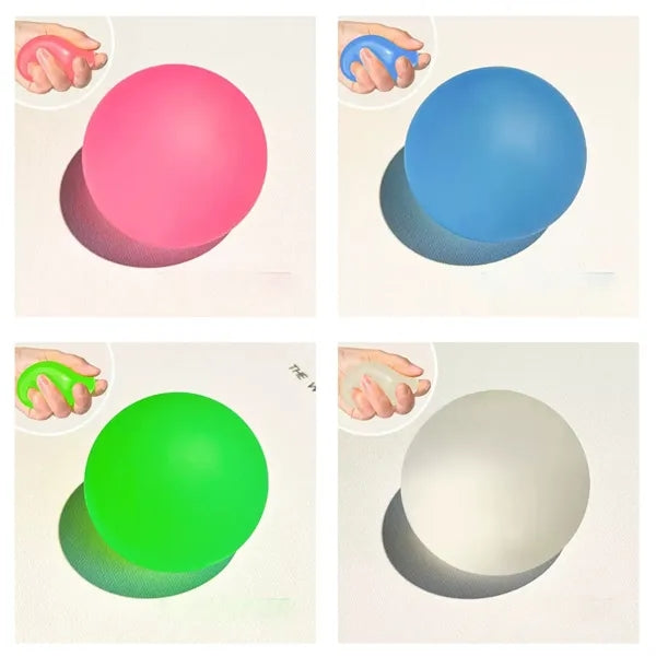 Plastic Stress Relief Balls Slow Rise Hand Exercise Toys