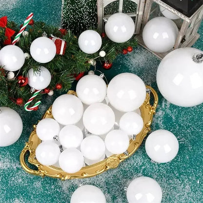 Custom Plastic Christmas Tree Balls Christmas Ornaments