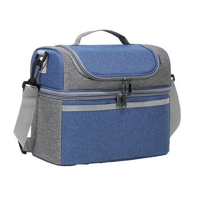 Double Layer Leakproof Insulated Refrigerated Box Tote Bag