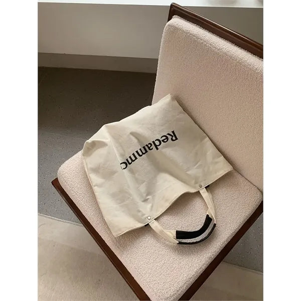 Double-Handled Canvas Tote Bag