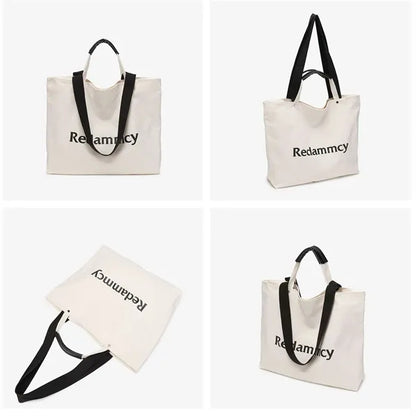 Double-Handled Canvas Tote Bag