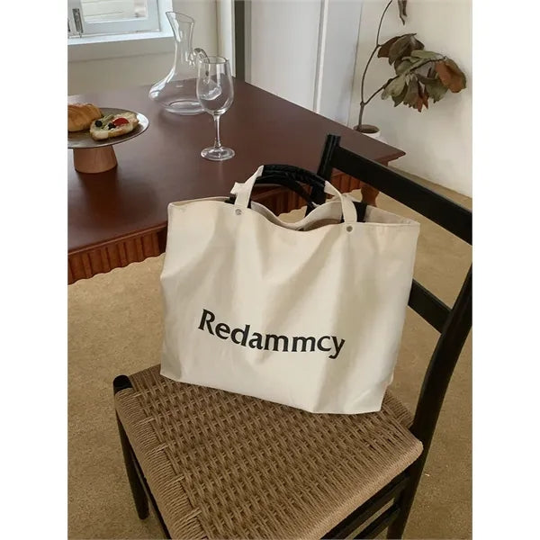 Double-Handled Canvas Tote Bag