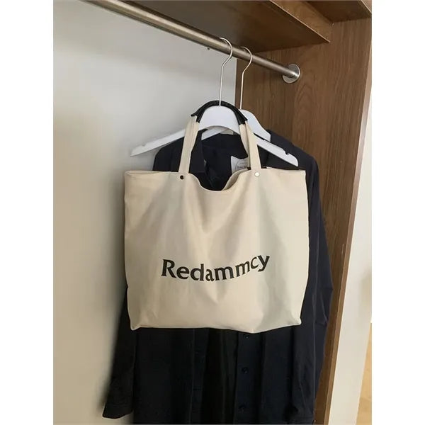 Double-Handled Canvas Tote Bag