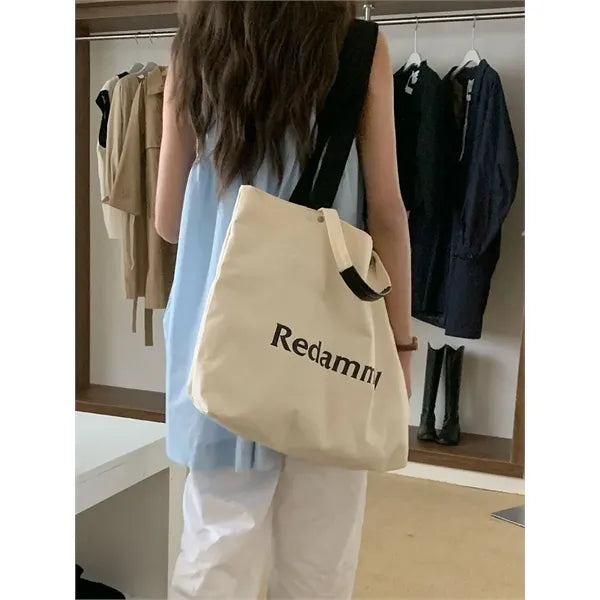 Double-Handled Canvas Tote Bag