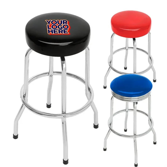 1950s Swivel American Style Designed Bar Stools