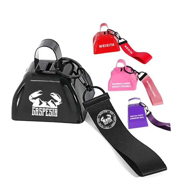 Cowbell with Wrist Strap