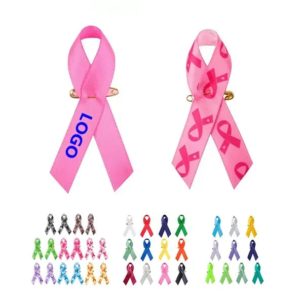 Custom Awareness Ribbon Pins Breast Cancer