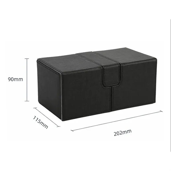 Children's Card Storage Box Leather Organizer