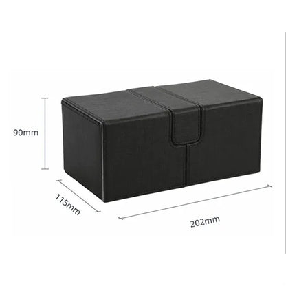 Children's Card Storage Box Leather Organizer