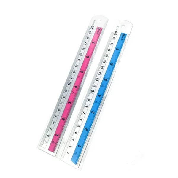 Custom Aluminum Dual Scale Ruler for School Office Use