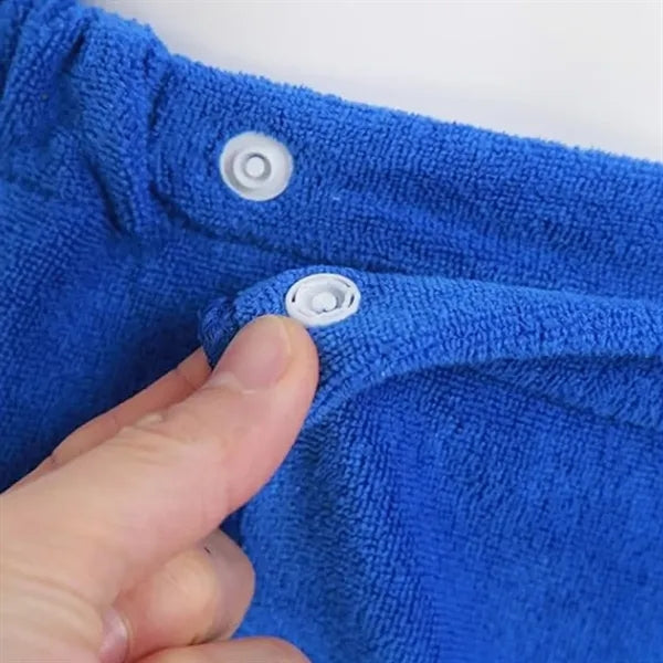 Wearable Men's Bath Towel with Pocket