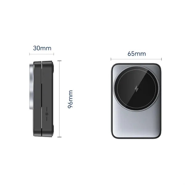 15W Magnetic Portable Wireless Power Bank