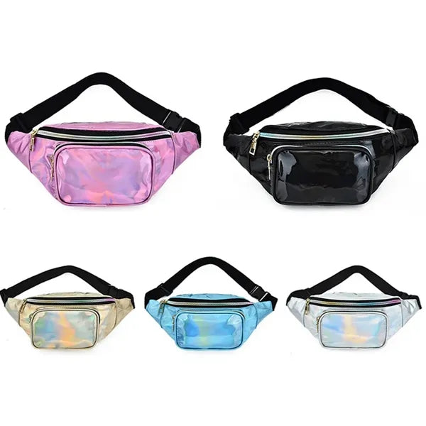 Holographic Fanny Pack Neon Waist Bag