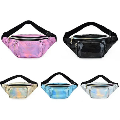 Holographic Fanny Pack Neon Waist Bag