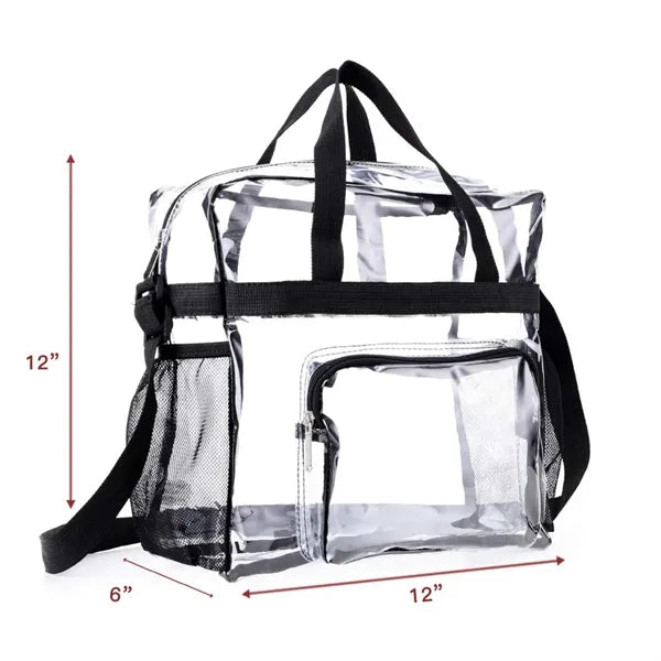 The Everything Clear Vinyl Tote Bag