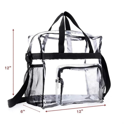The Everything Clear Vinyl Tote Bag