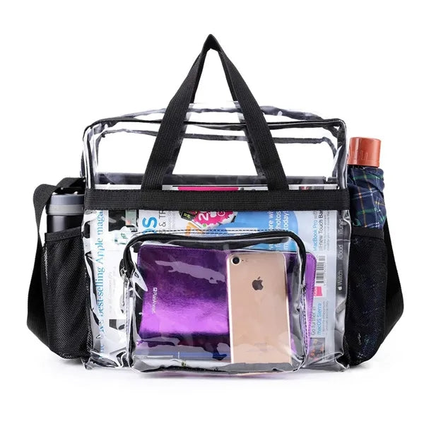The Everything Clear Vinyl Tote Bag