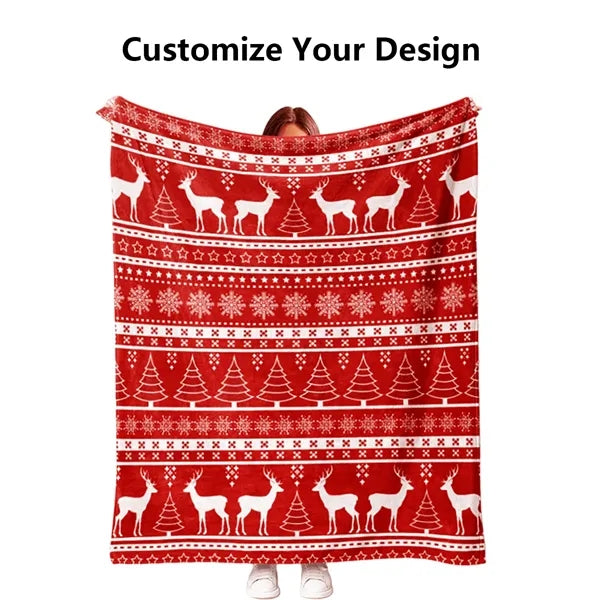 Full Color Custom Fleece Blanket 50" x 60"