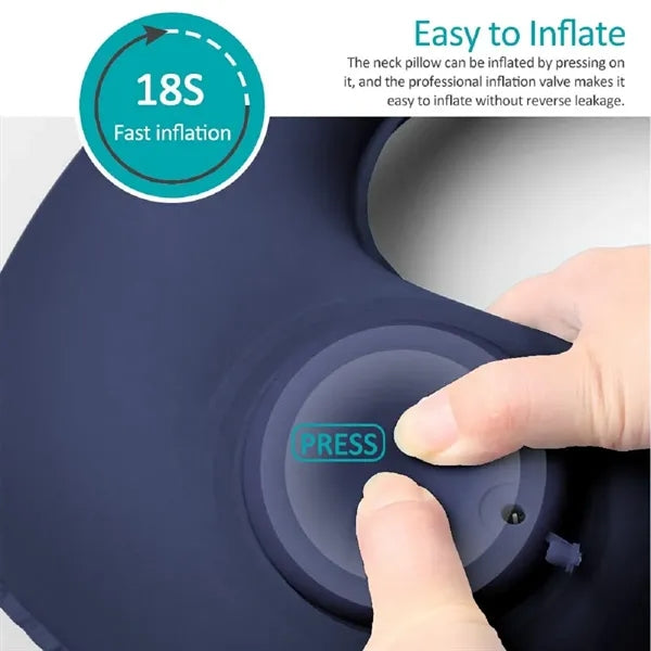 Inflatable Travel Neck Pillow