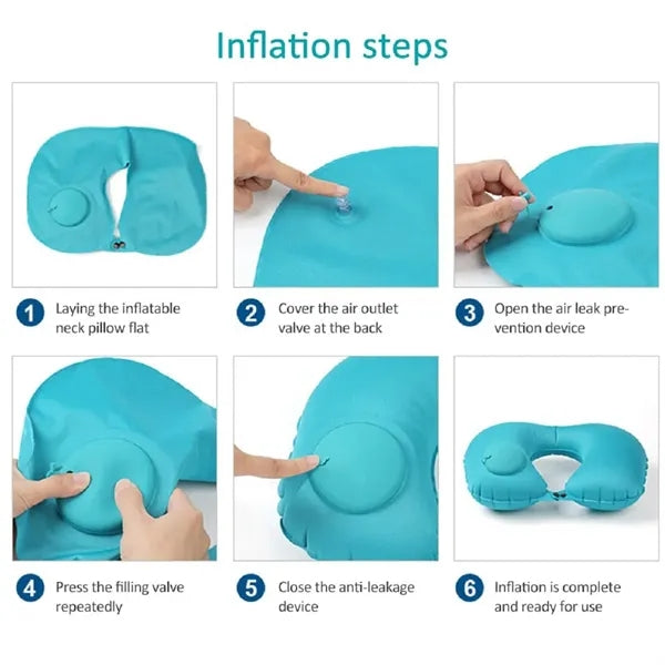 Inflatable Travel Neck Pillow