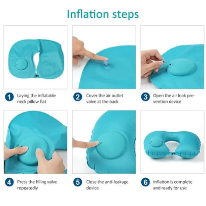 Inflatable Travel Neck Pillow