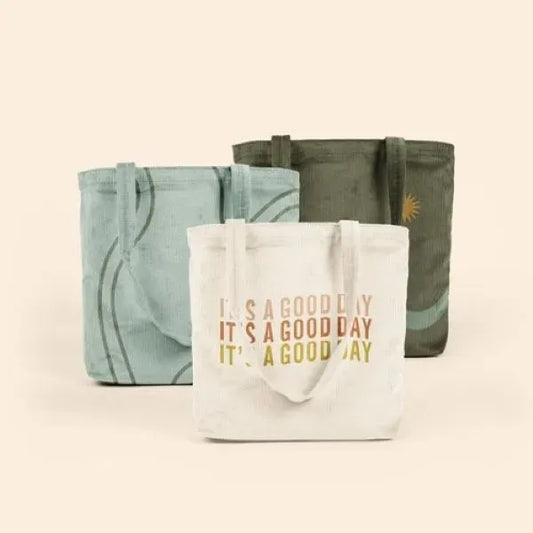 Continued Daily Grind Tote Corduroy