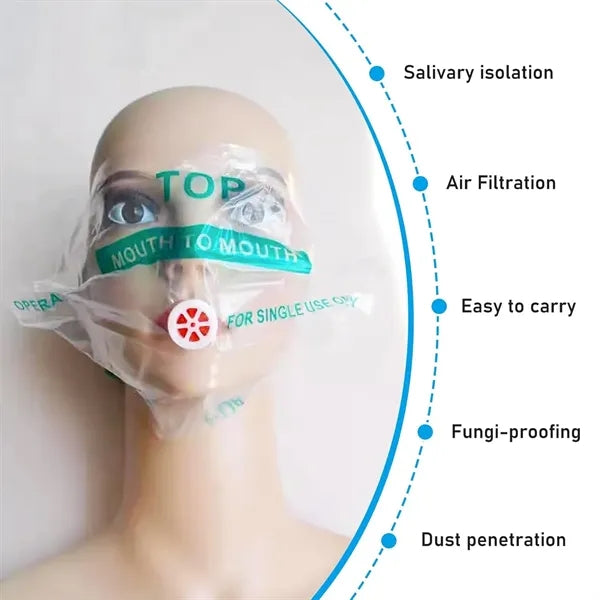 Custom CPR Face Shield Mask