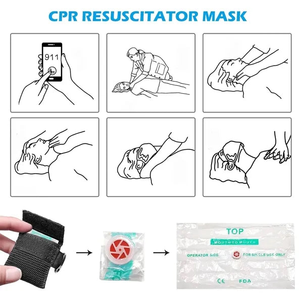 Custom CPR Face Shield Mask