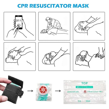Custom CPR Face Shield Mask