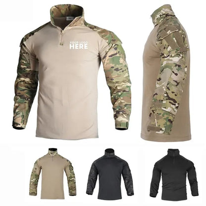 Men's Combat Tactical  Long Sleeve Military  Shirts