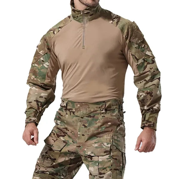 Men's Combat Tactical  Long Sleeve Military  Shirts