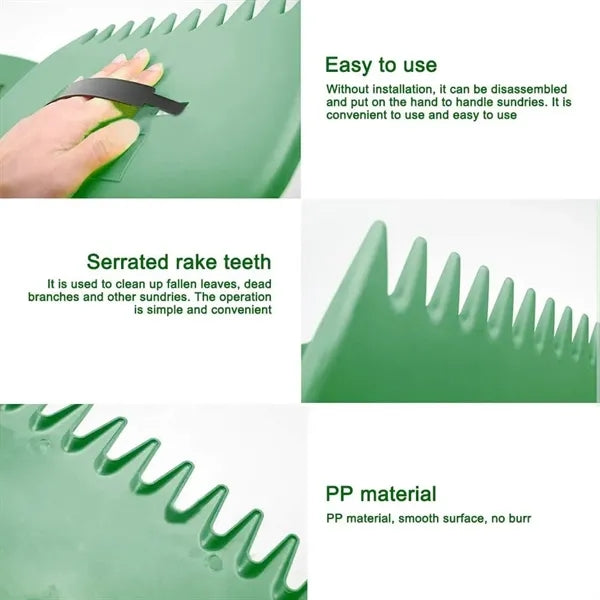 Gardening Plastic Rack Collecting Fallen Leaf Clip