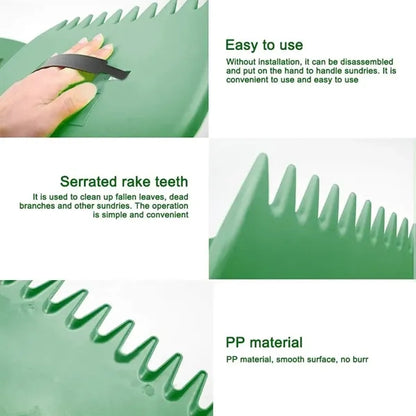 Gardening Plastic Rack Collecting Fallen Leaf Clip