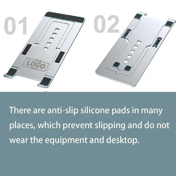 Foldable Aluminum Desktop Phone Stand