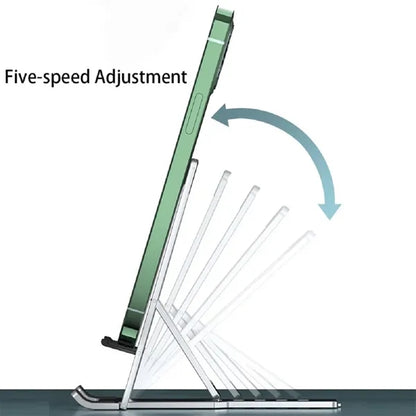 Foldable Aluminum Desktop Phone Stand