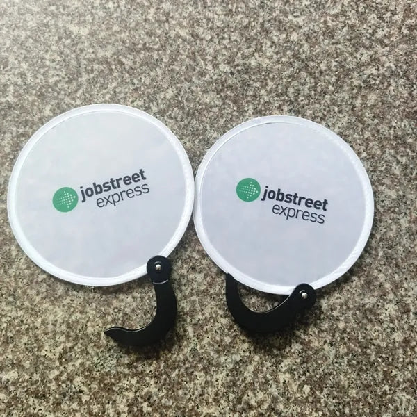 8" Custom Full Color Double Sided Foldable Fan Flying Disc