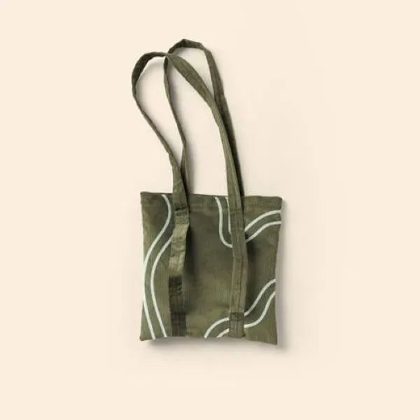 MAIN SQUEEZE YOGA TOTE - CORDUROY