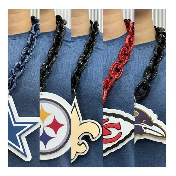 Sports Fan EVA Pendant Necklace