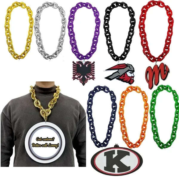 Sports Fan EVA Pendant Necklace