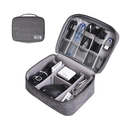 Data Cable Storage Bag Travel Power Bank Storage Box