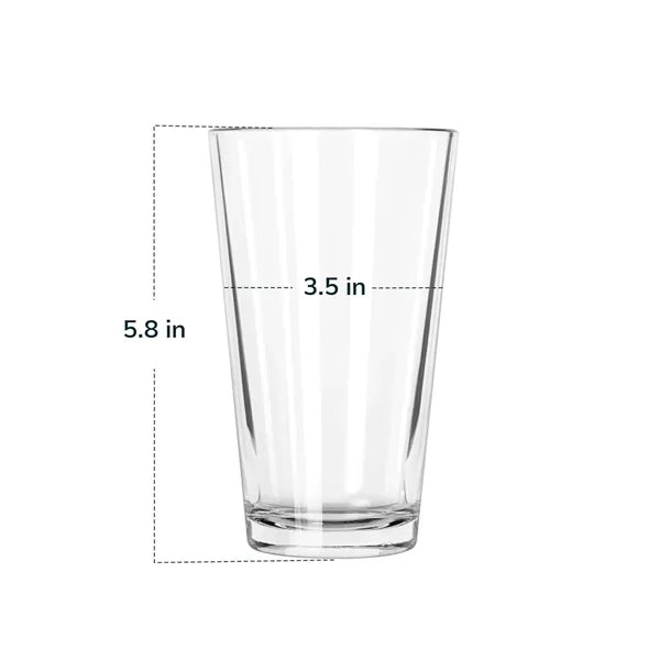 16oz Pint Glass