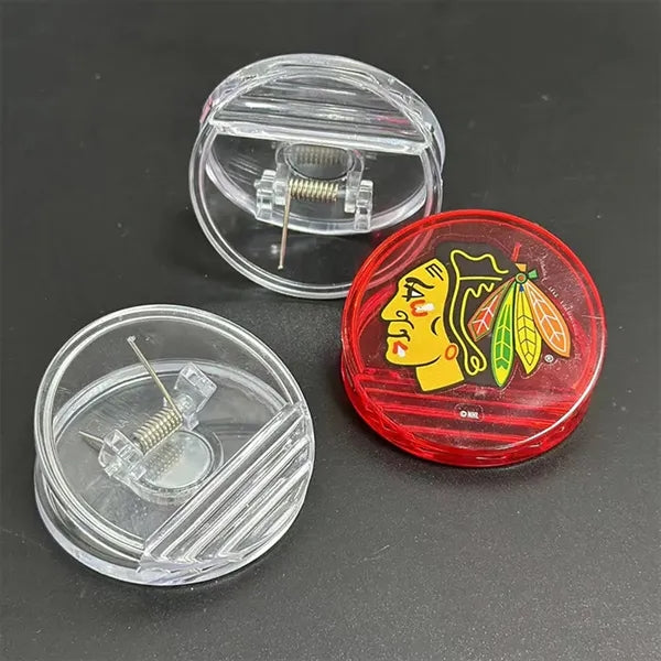Round Magnetic Memo Clip Holder
