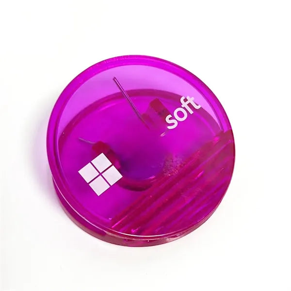 Round Magnetic Memo Clip Holder