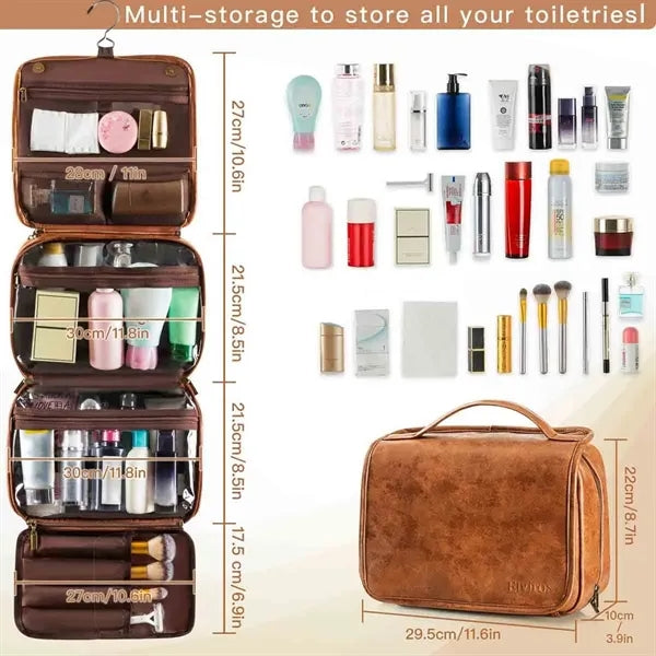 3 IN 1 Hanging Toiletry Bag