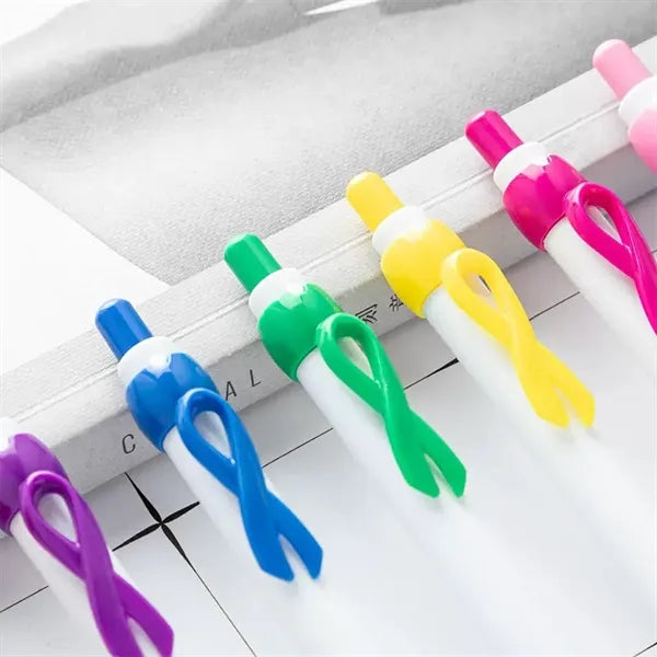 Ribbon Ballpoint Click Pen with Custom Logo